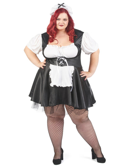 Costum mare de mărime a femeii soubretei