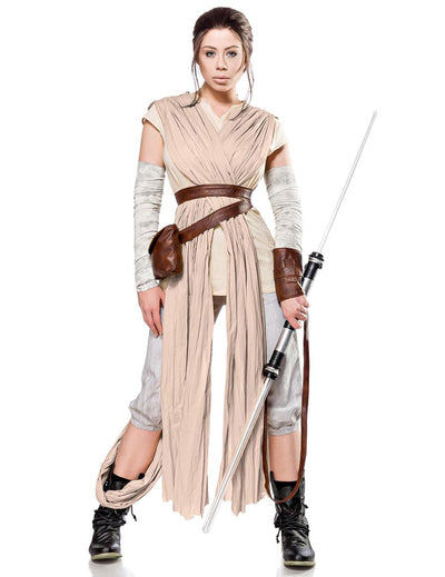 Déguisement guerrière du désert luxe pour femme beige et marron avec accessoires