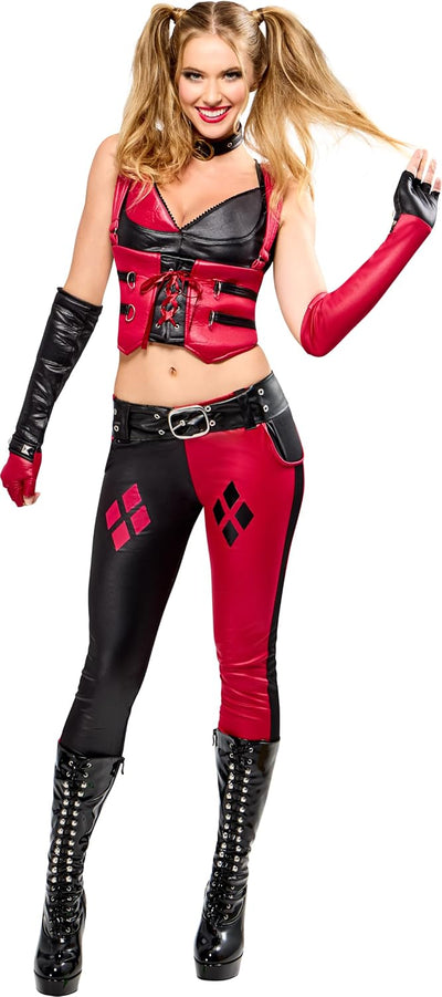 Costum Harley Quinn Batman Arkham City™ pentru femeie