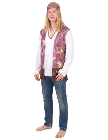 Hippie deghizează cu marginea bărbaților