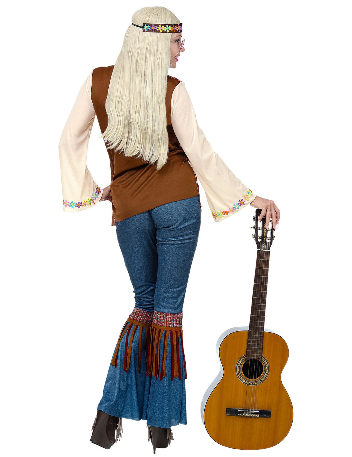 Costum de femeie hippie pentru pace