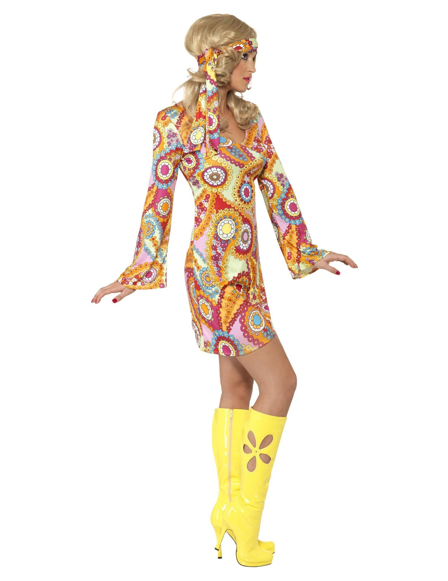 Costum hippie modele colorate femeie