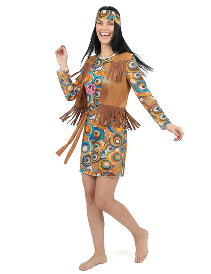 Costum de familie hippie