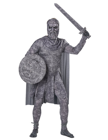 Costum de om împietrit deluxe pentru adult