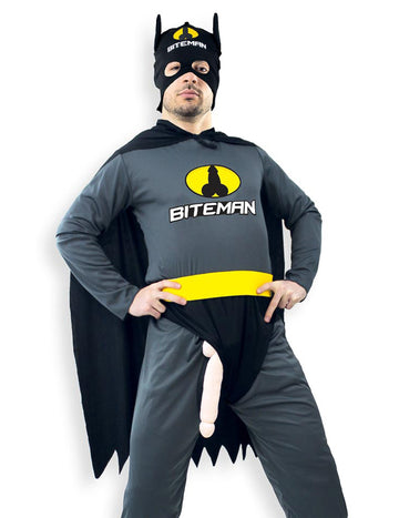 Costum plin de umor al bitemanului negru