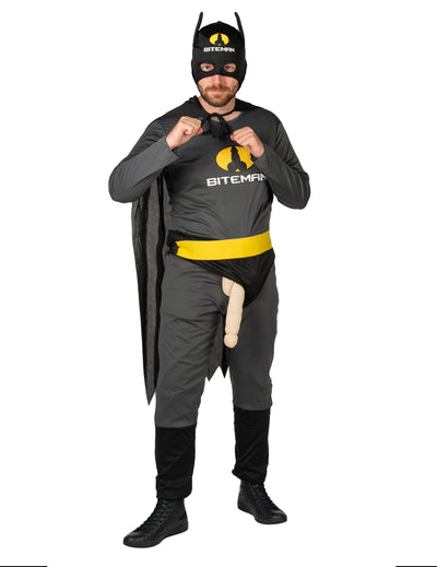 Costum plin de umor al bitemanului negru