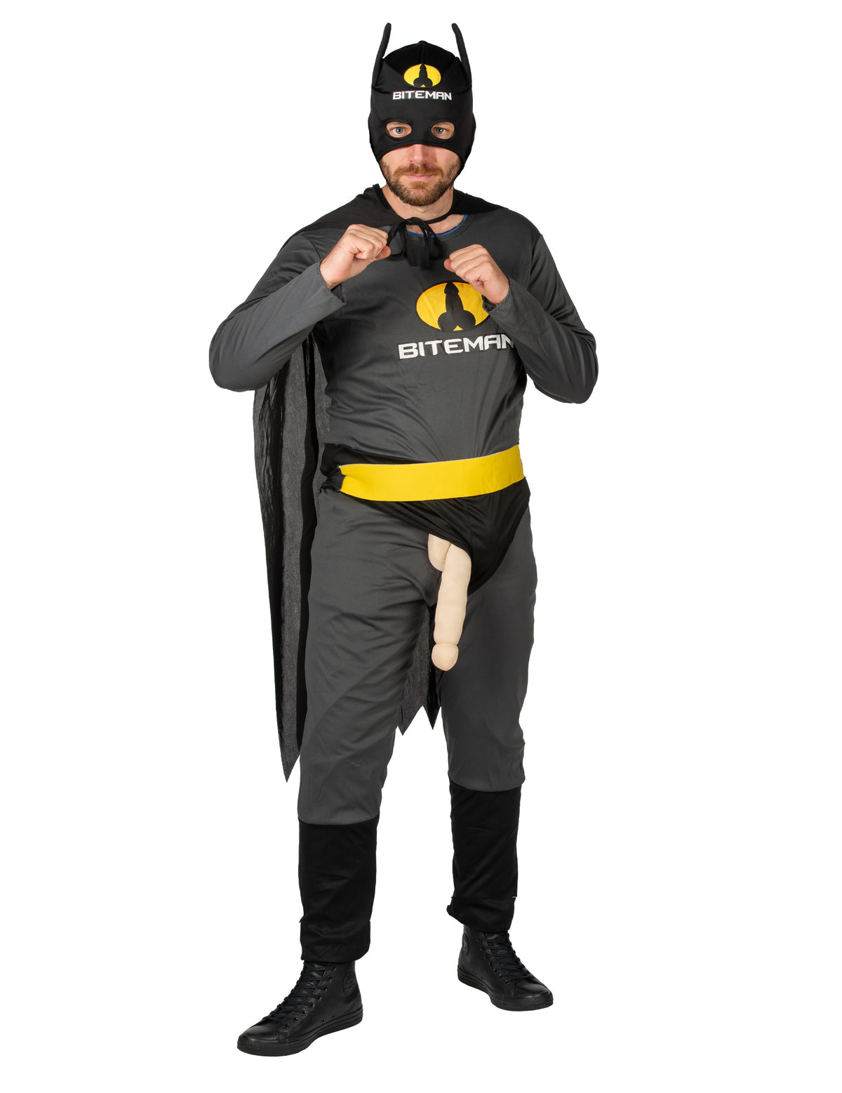 Costum plin de umor al bitemanului negru
