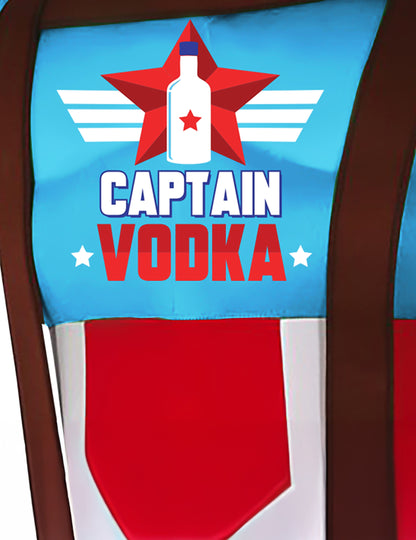 Căpitanul plin de umor Vodka deghizare pentru adulți