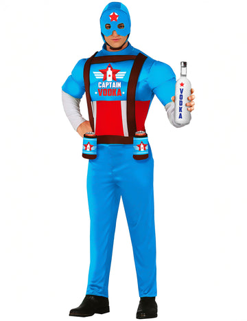 Căpitanul plin de umor Vodka deghizare pentru adulți