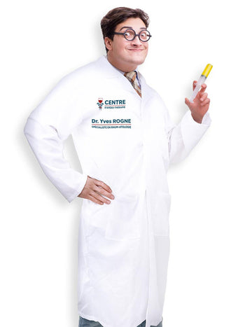 Costum plin de umor Doctor Yves Rogne