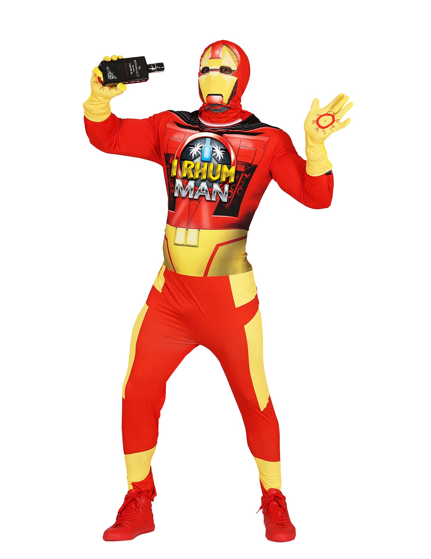 Costum de bărbat cu rom pentru adult