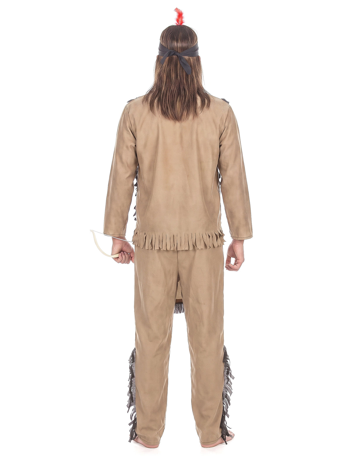 Costum indian bărbătesc cu efect de catifea