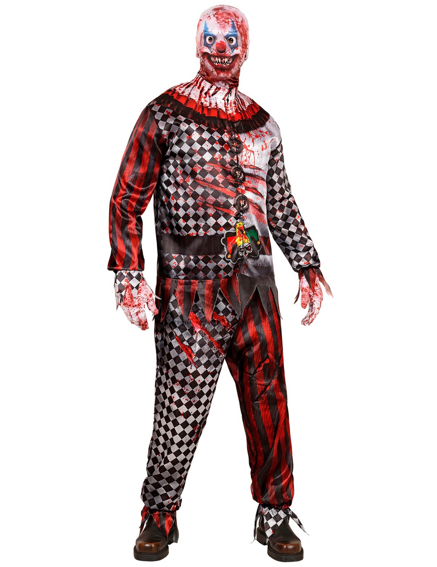 Costum complet de clovn ucigaș pentru adult