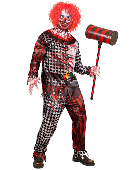 Costum complet de clovn ucigaș pentru adult