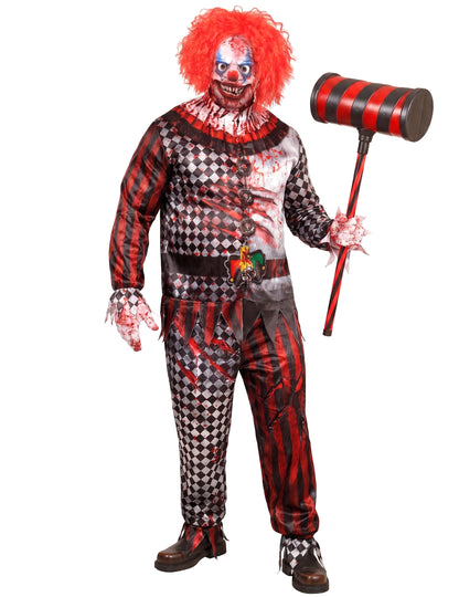 Costum complet de clovn ucigaș pentru adult