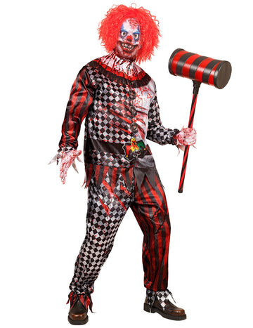 Costum complet de clovn ucigaș pentru adult