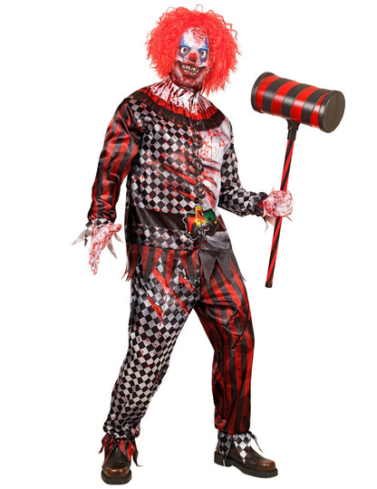 Costum complet de clovn ucigaș pentru adult