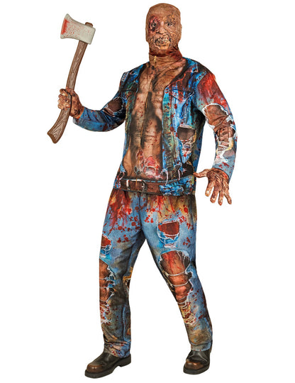 Costum complet de zombi pentru adult