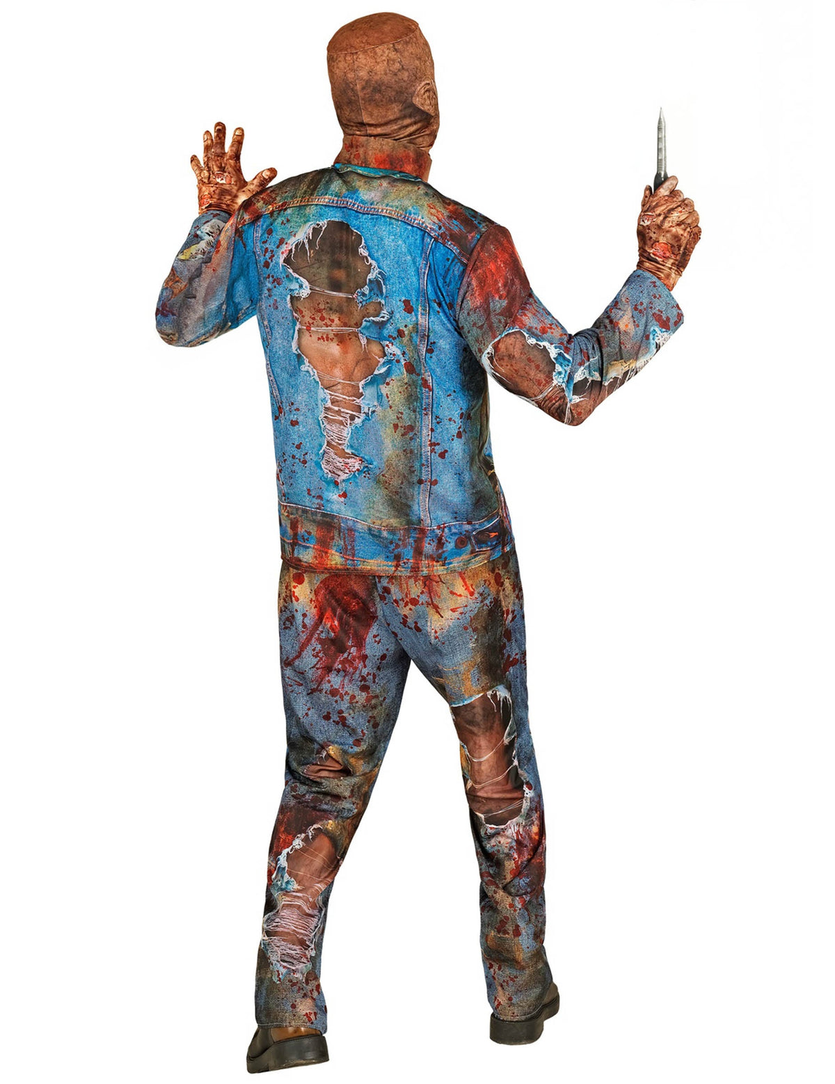 Costum complet de zombi pentru adult