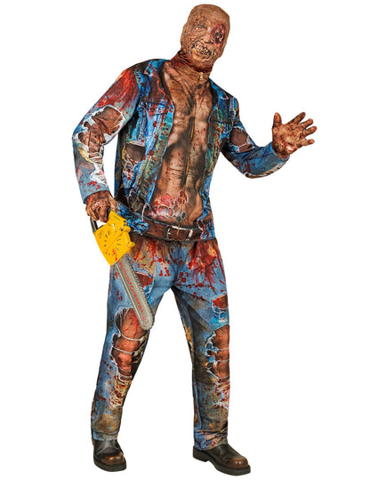 Costum complet de zombi pentru adult