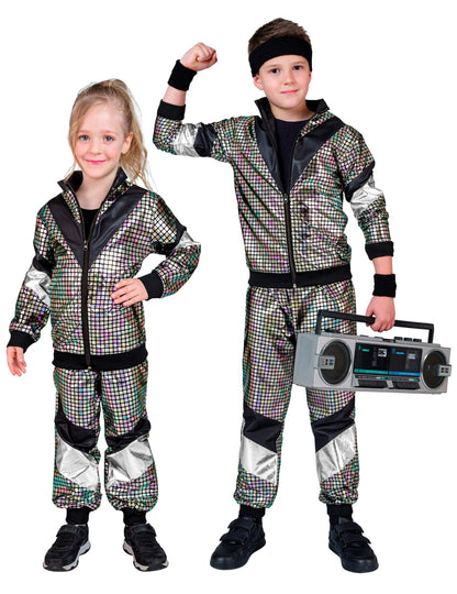 Costum de jogging disco 80 copii