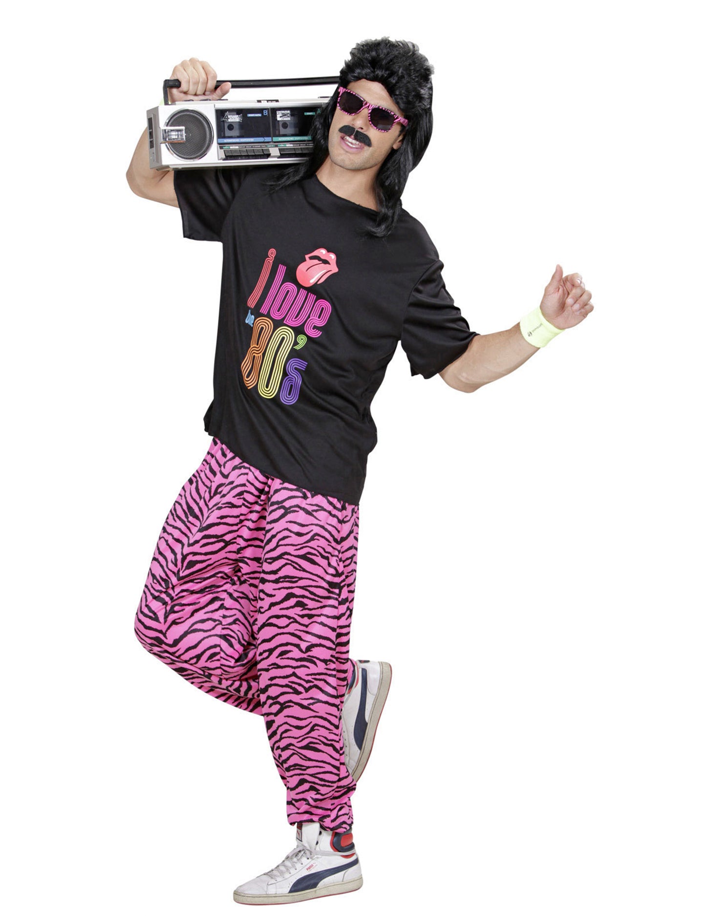 Deghizare jogging Îmi place omul de dimensiuni mari din anii 80