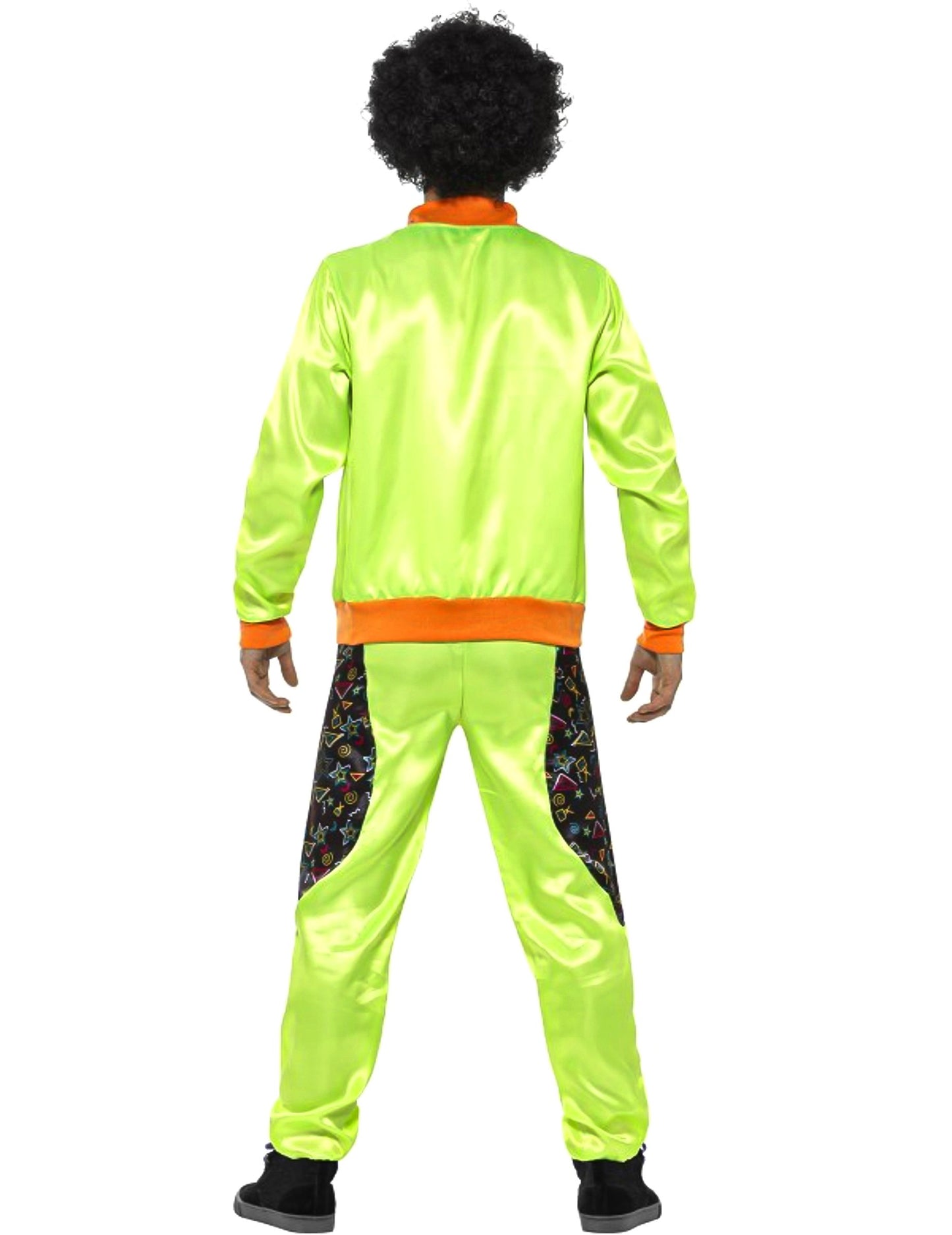 Costum de jogging retro verde pentru bărbați