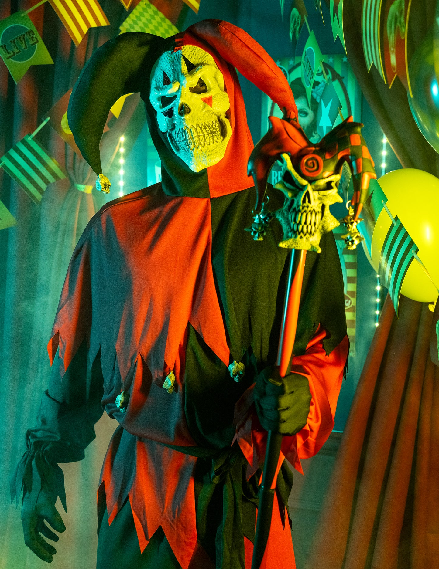 Costum de Joker Crazy pentru adulți