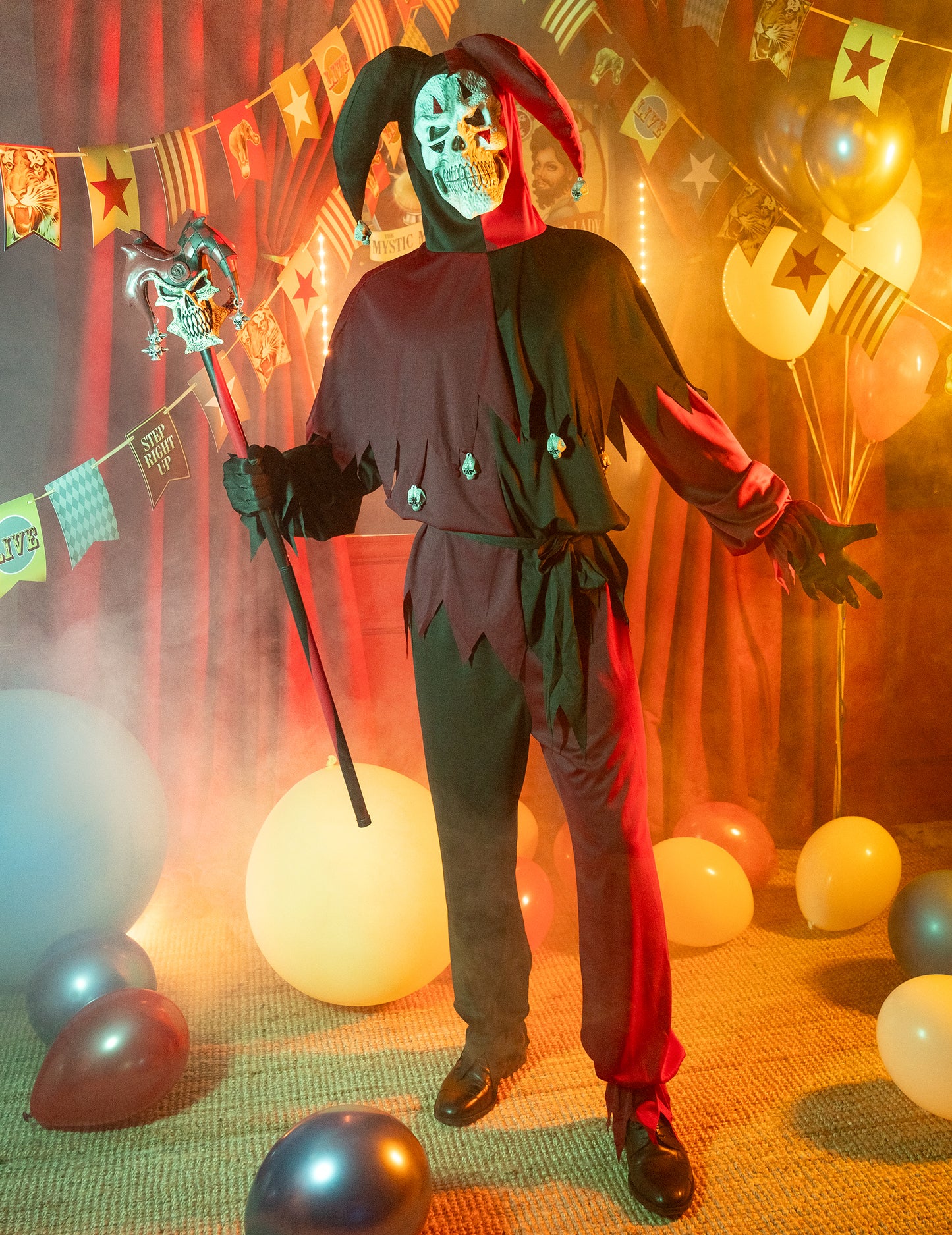 Costum de Joker Crazy pentru adulți