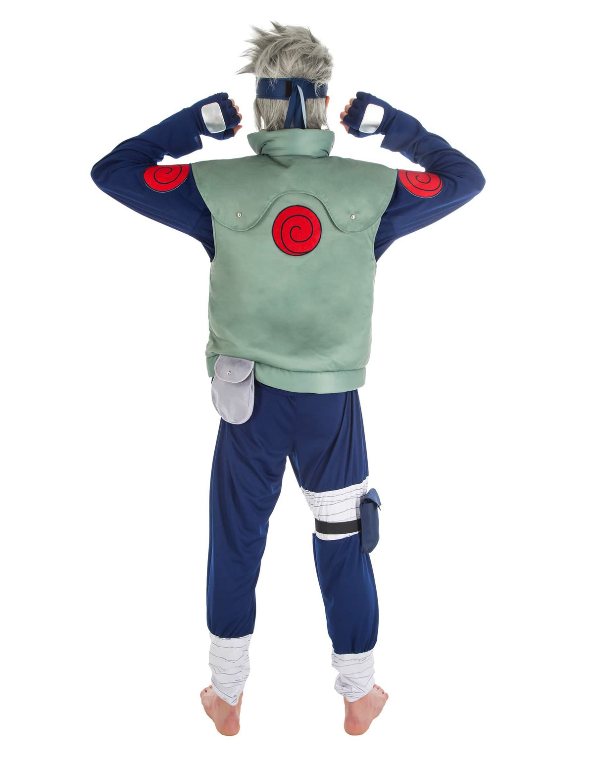 Vedere din spate a costumului Kakashi Hatake Naruto™