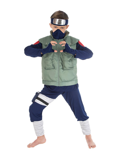 Costum de cuplu Naruto™ și Kakashi™ pentru copii