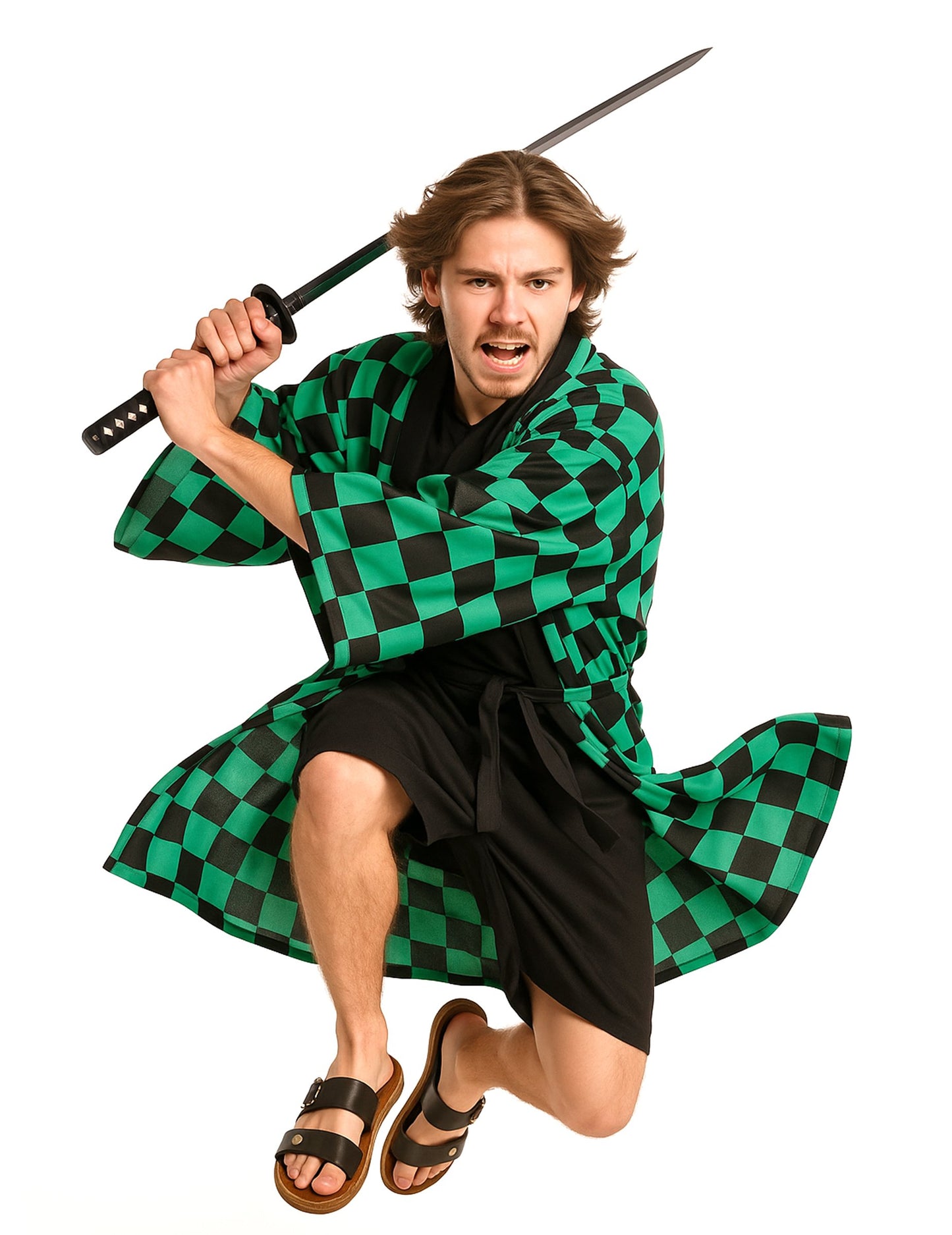 Costum de manga pentru kimono pentru adulți