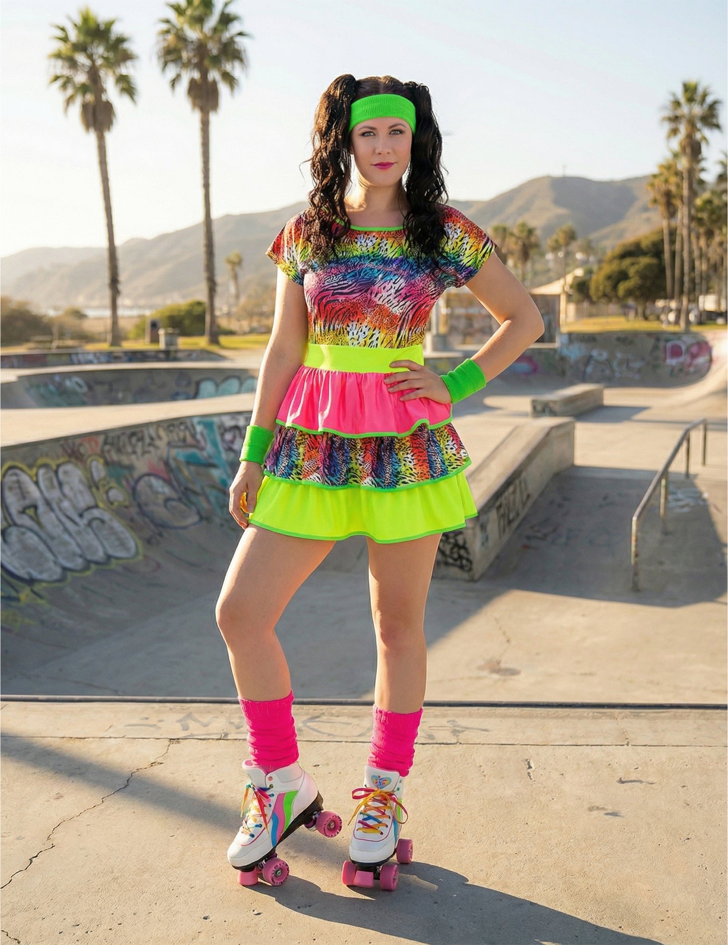 Costum kitsch pentru femei, anii '80 