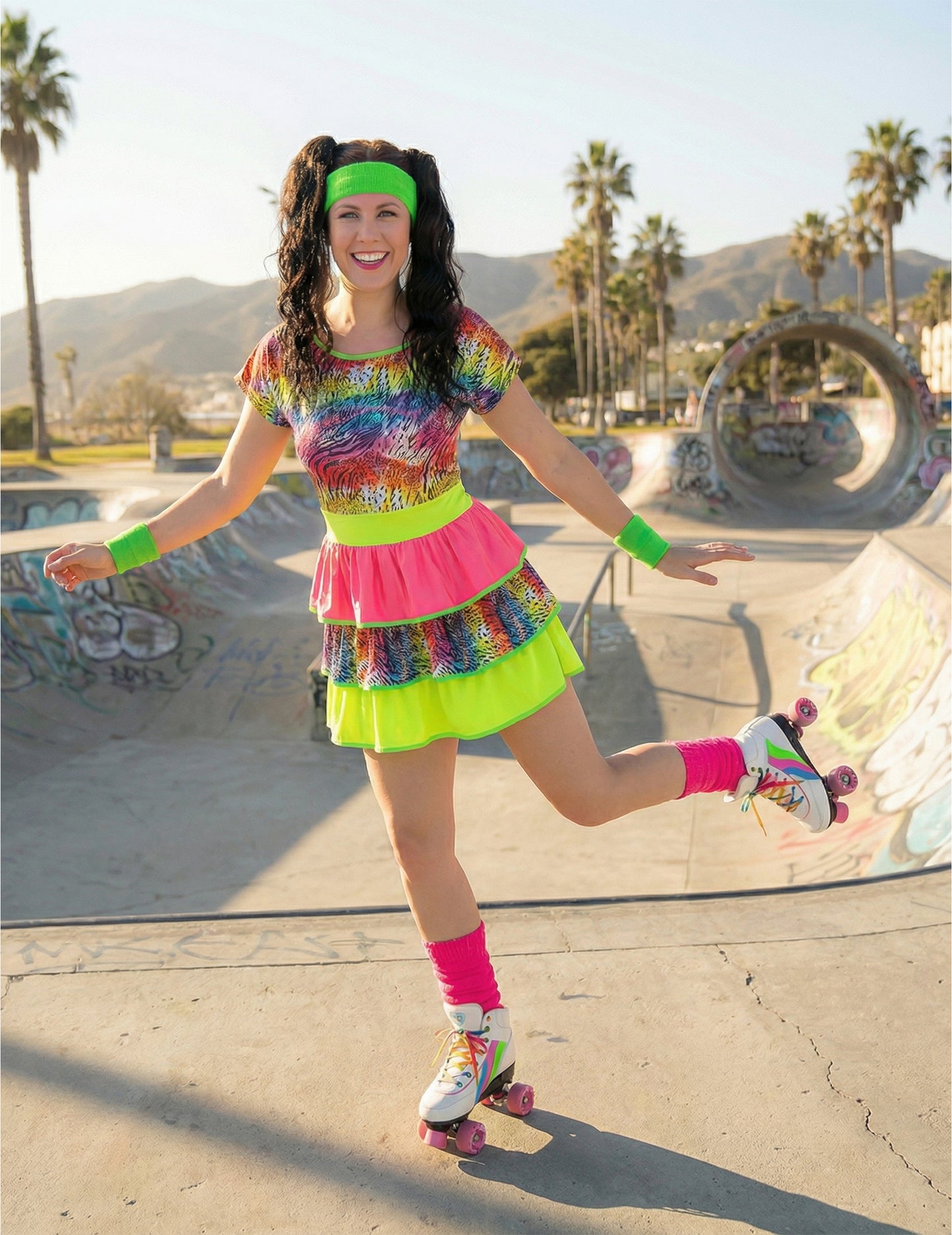 Costum kitsch pentru femei, anii '80 