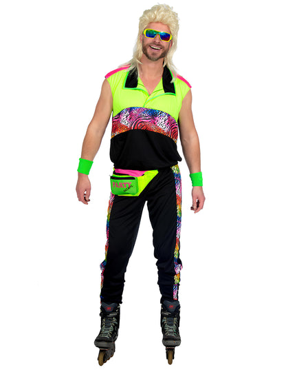 Costum kitsh anii '80 pentru bărbați 