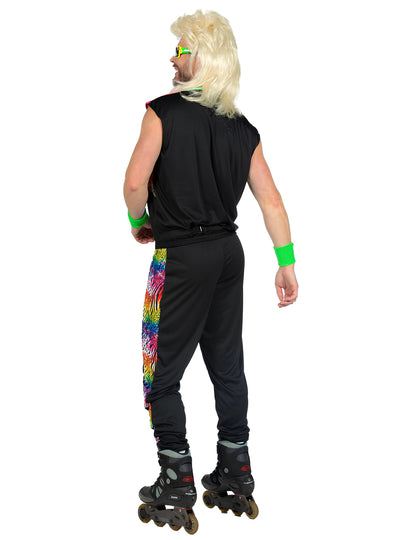 Costum kitsh anii '80 pentru bărbați 