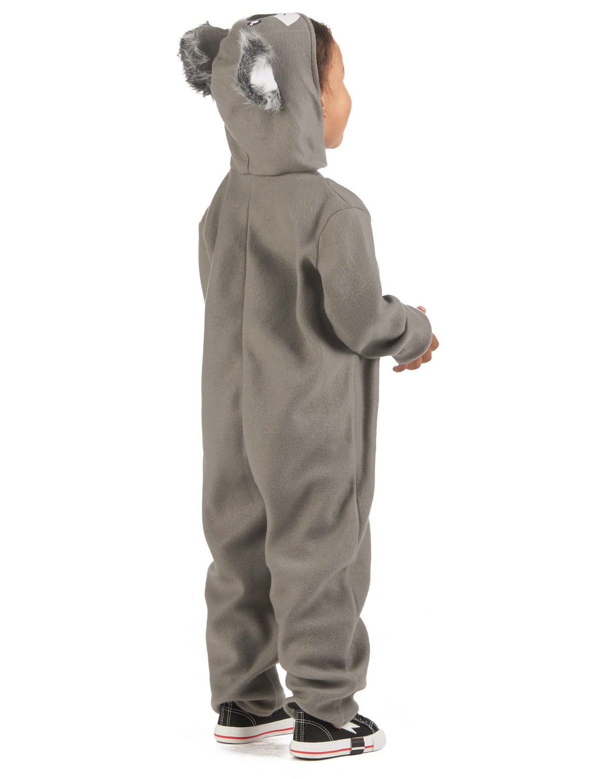 Vedere din spate a costumului koala pentru copil