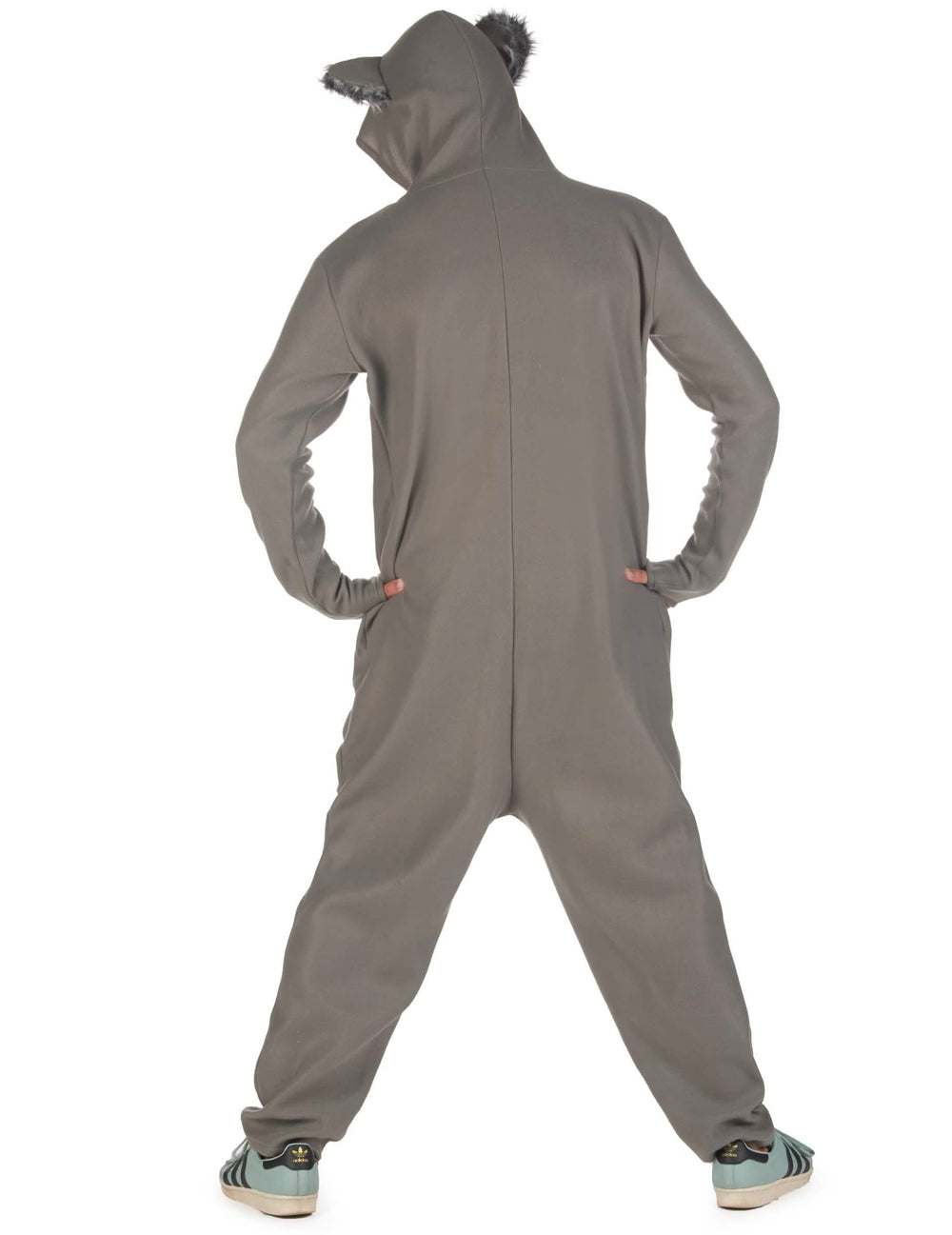 Vedere din spate a costumului koala pentru bărbat