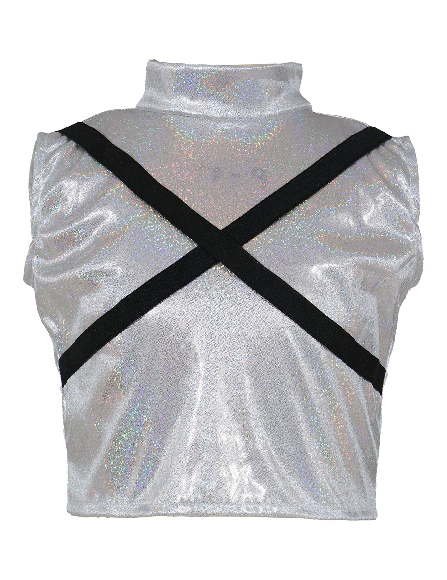 Costum de Kpop star iridescent pentru fată 