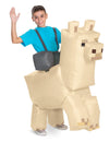 Déguisement Lama gonflable Minecraft™ enfant