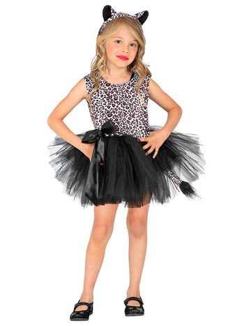 Leopard deghizare tutu fata