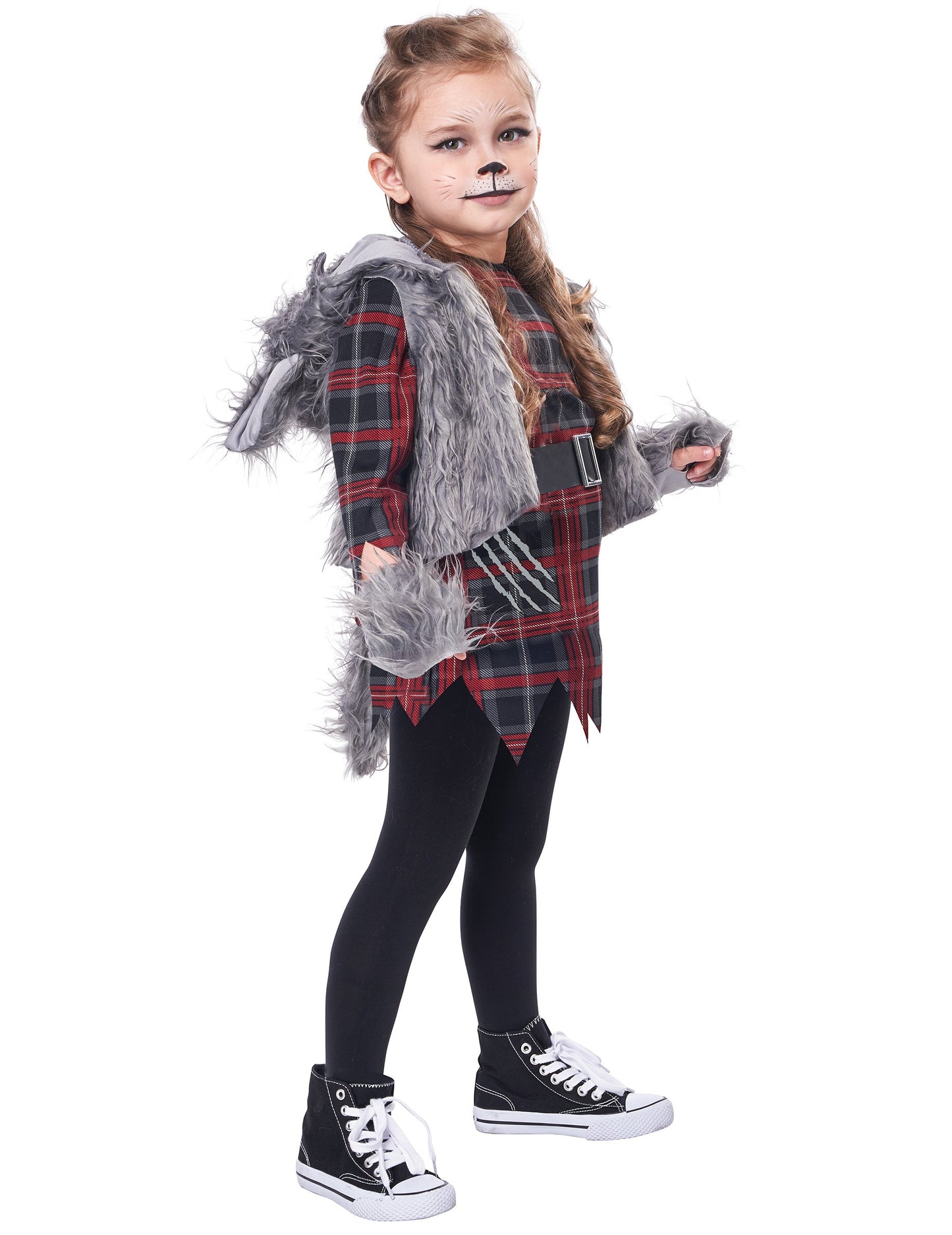 Costum de lux Gray Girl Wolf Garou