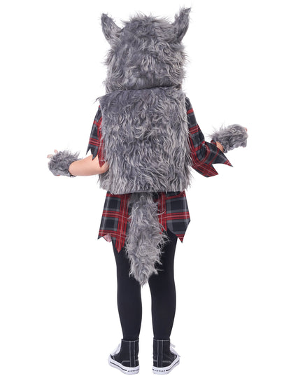 Costum de lux Gray Girl Wolf Garou