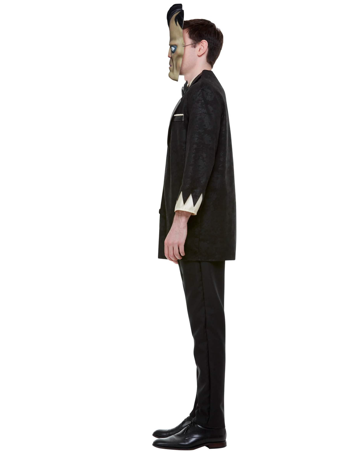 Vedere din profil a costumului Lurch Familia Addams pentru adult