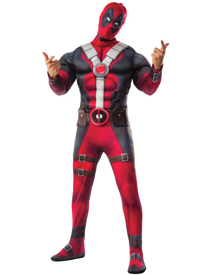 Costum de cuplu Deadpool™ și Lady Deadpool™ pentru adulți