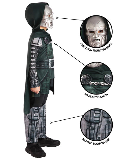 Déguisement luxe Docteur Doom Avengers Doomsday™ enfant