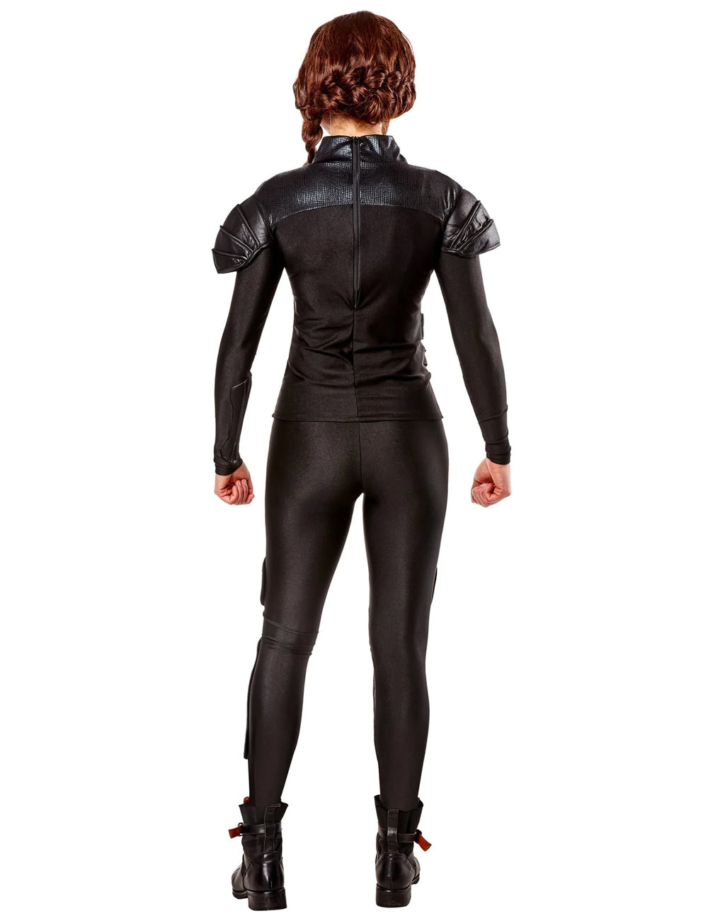 Vue de dos du déguisement Luxe Katniss Rebel The Hunger Games™