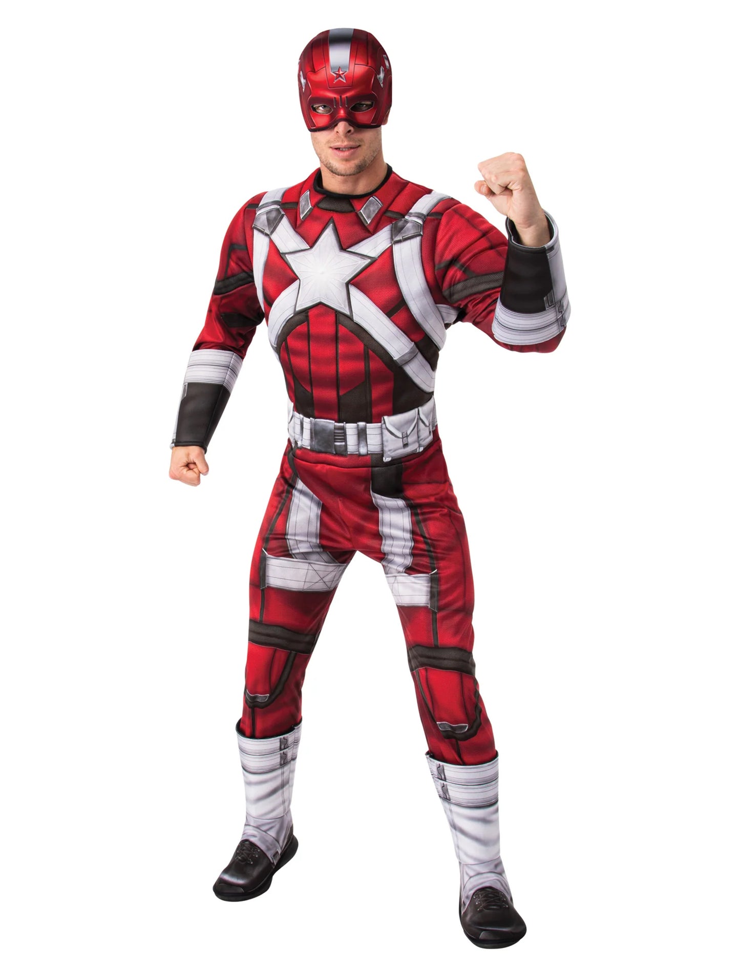 Costum Deluxe de Gardiană Roșie Văduva Neagră™ pentru bărbat