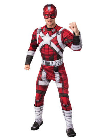 Costum Deluxe de Gardiană Roșie Văduva Neagră™ pentru bărbat