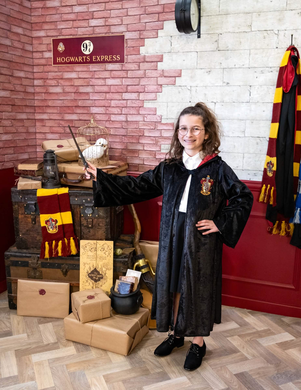 Pus în scenă al costumului lux rochie Harry Potter pentru copil